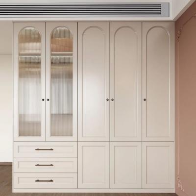 Wardrobe with PVC door